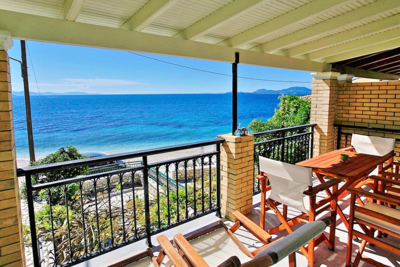 Kaminaki Beachfront Apartments Nisaki  Exteriér fotografie